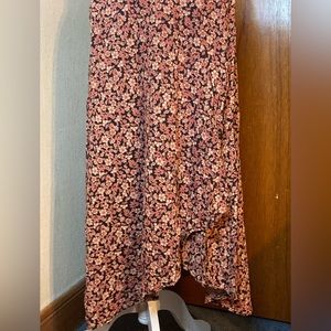 Long , Japna floral skirt size L